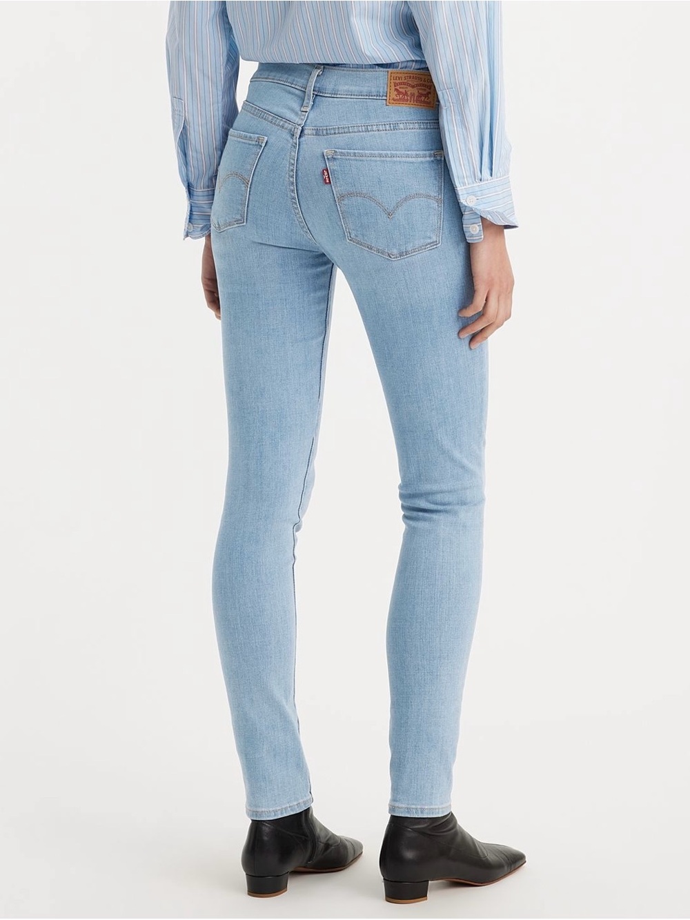 Levi's Women's Light Wash High-Rise 311 Shaping Skinny Jeans